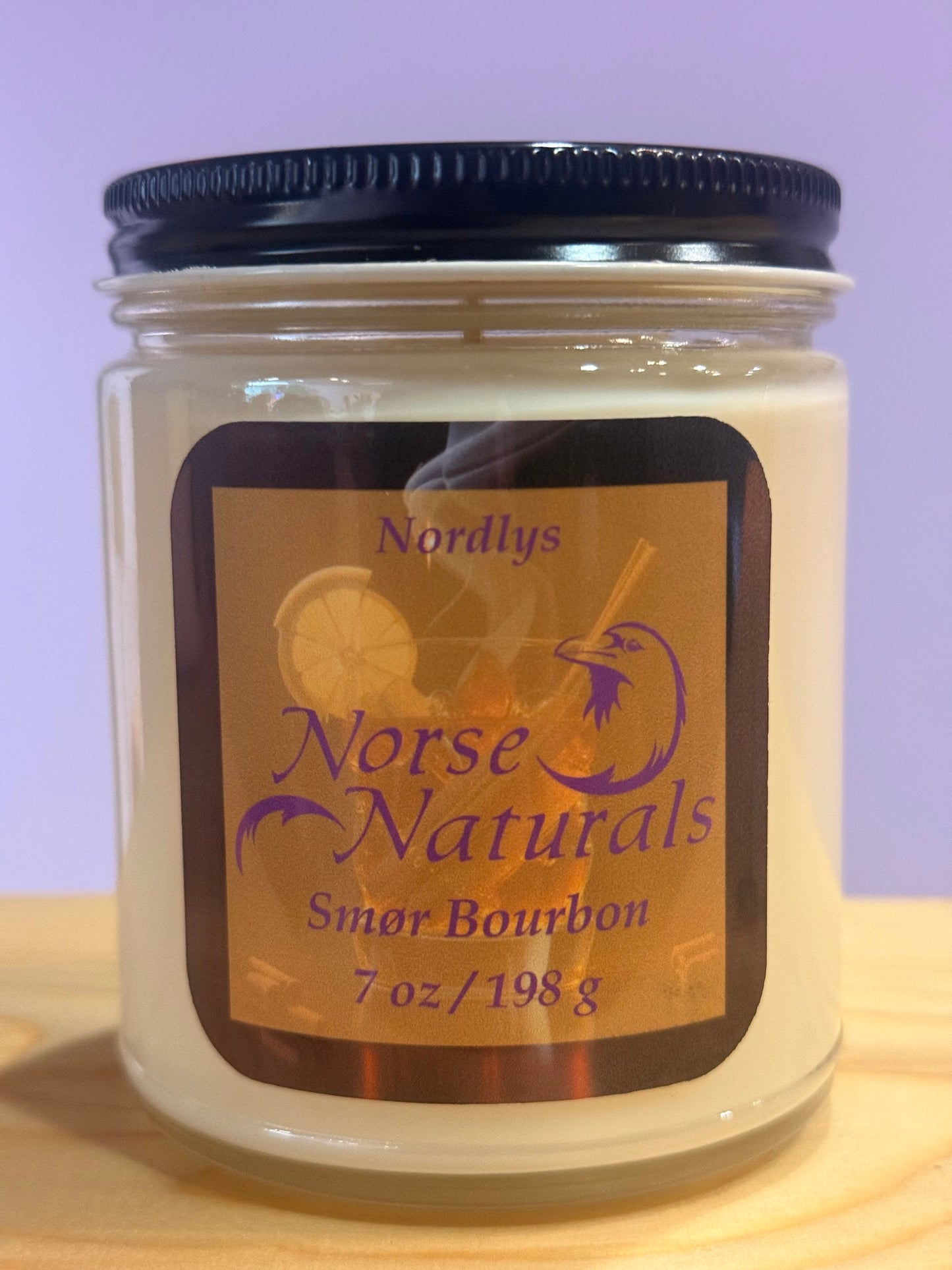 Smor Bourbon Coconut/Soy Blended Candle