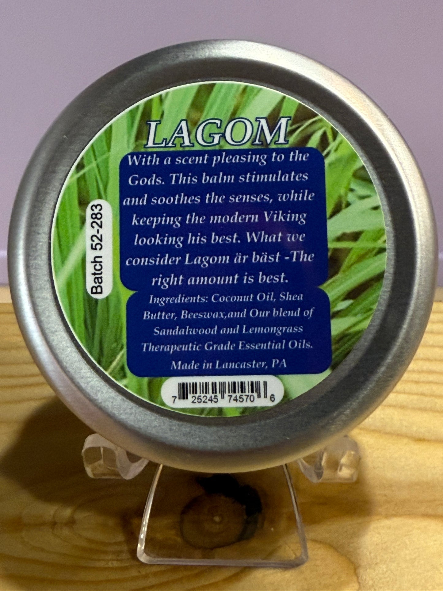 Lagom - All Natural Beard Balm