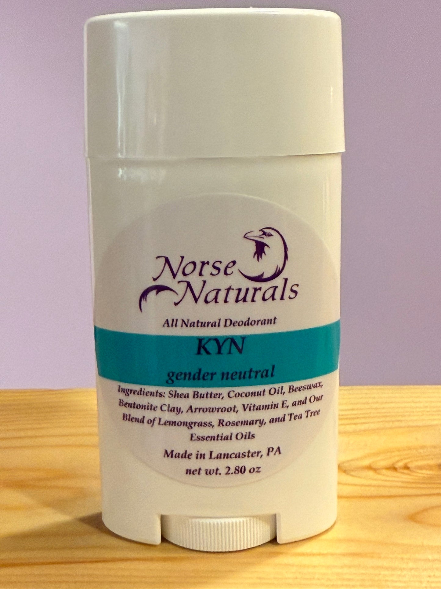 KYN, All Natural Deodorant, No Baking Soda