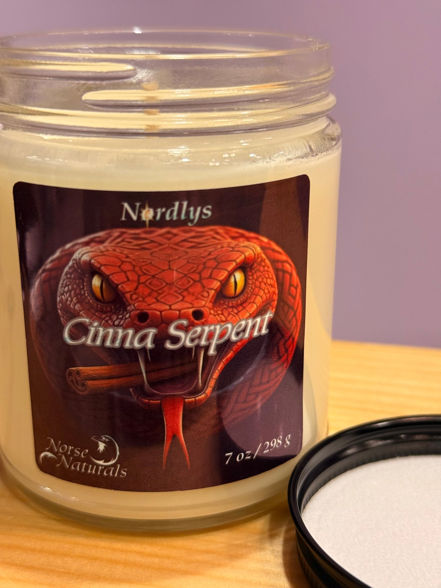 Cinna Serpent Coconut/Soy Blended Candle
