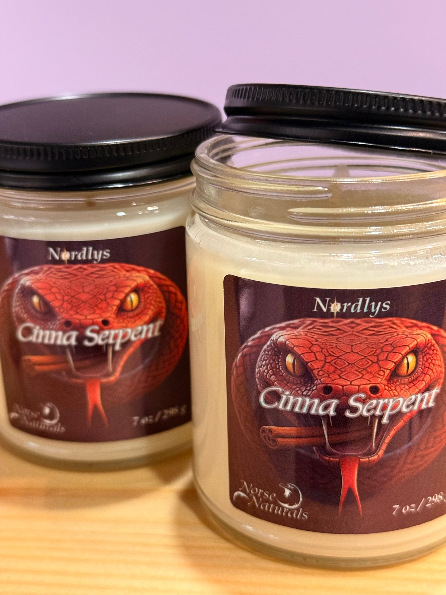 Cinna Serpent Coconut/Soy Blended Candle