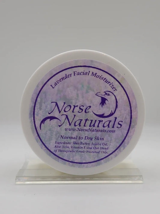 Lavender Facial Moisturizer - No Shipping in warm months