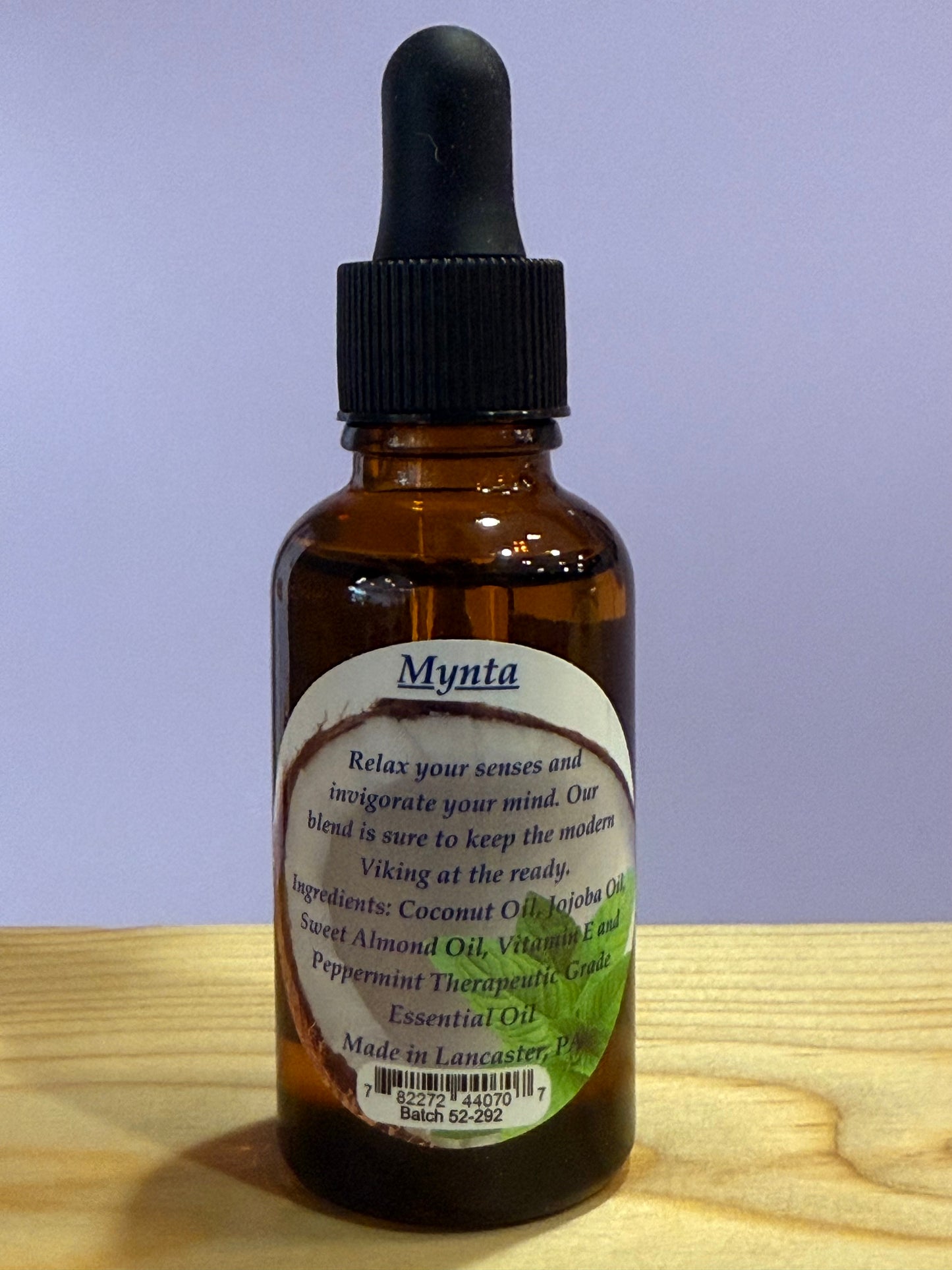 Mynta - All Natural Beard Oil - 1 oz