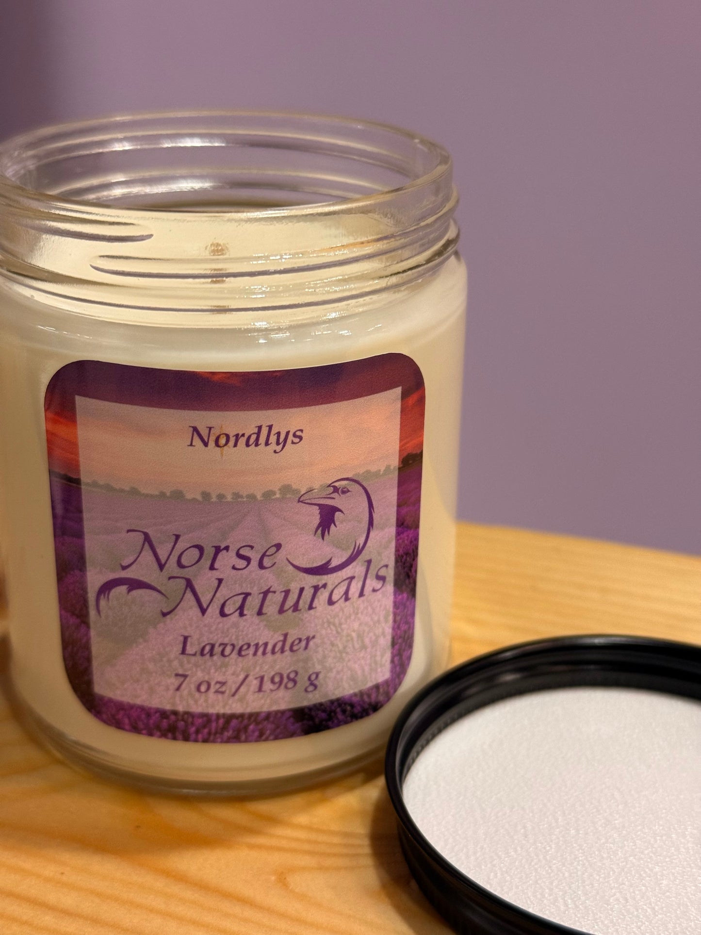 Lavender Coconut/Soy Blended Candle