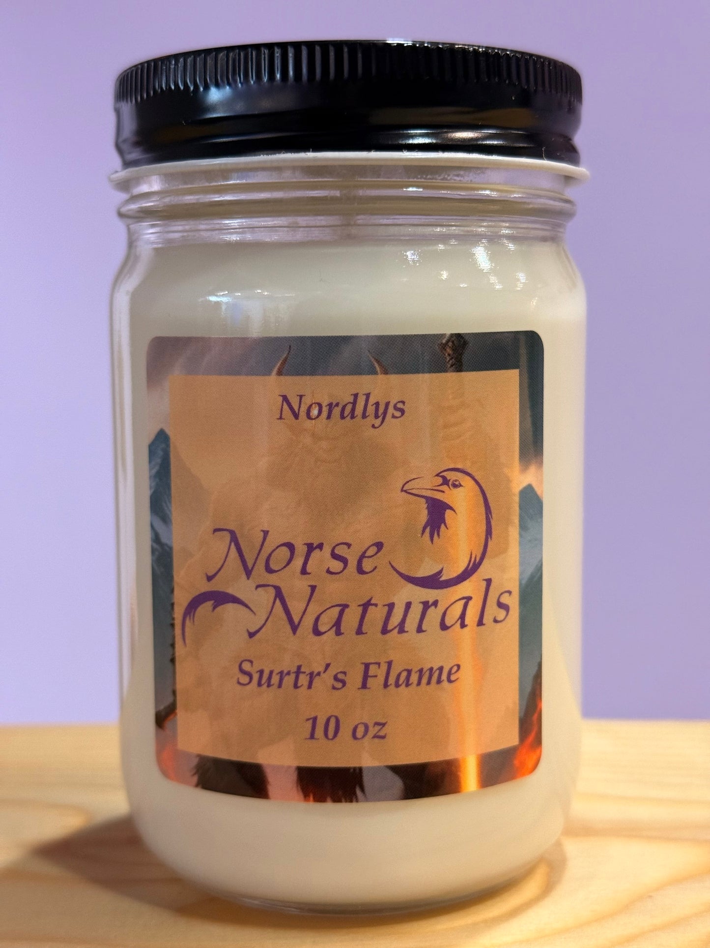 Surtr's Flame Coconut/Soy Blended Candle