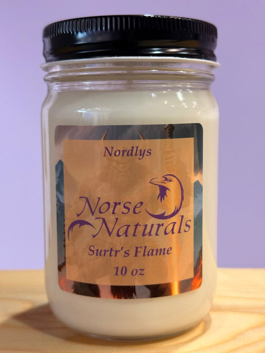 Surtr's Flame Coconut/Soy Blended Candle